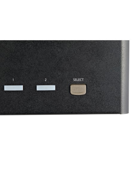 Switch Conmutador KVM de 2 Puertos DisplayPort 1.2 para 4 Monitores - DP HDR UHD 4K de 60Hz - Hub Ladrón de 2 Puertos USB 3.0 ( Switch Conmutador KVM de 2 Puertos DisplayPort 1.2 para 4 Monitores - DP HDR UHD 4K de 60Hz - Hub Ladrón de 2 Puertos USB 3.0 (