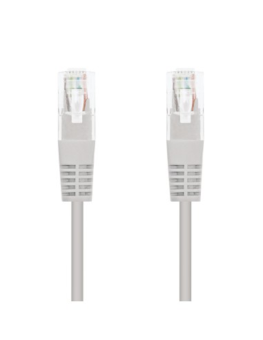 Cable de Red Latiguillo RJ45 CAT.6 UTP AWG24, Gris, 25 m
