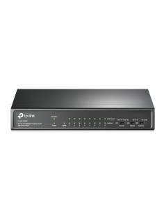 TL-SF1009P switch No administrado Fast Ethernet (10/100) Energía sobre Ethernet (PoE) Negro