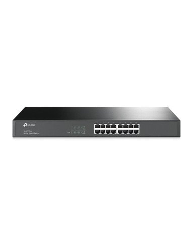16-Port Gigabit Switch No administrado Negro