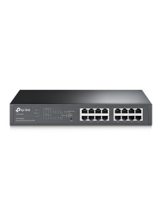 TL-SG1016PE Gestionado L2 Gigabit Ethernet (10/100/1000) Energía sobre Ethernet (PoE) 1U Negro
