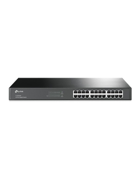 TL-SG1024 No administrado Gigabit Ethernet (10/100/1000) 1U Negro