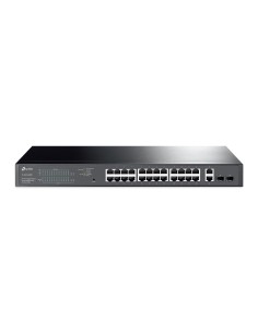 TL-SG1428PE switch Gestionado L2 Gigabit Ethernet (10/100/1000) Energía sobre Ethernet (PoE) 1U Negro