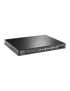 JetStream TL-SG3428MP switch Gestionado L2+ Gigabit Ethernet (10/100/1000) Energía sobre Ethernet (PoE) 1U Negro
