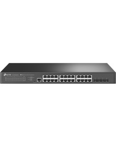JetStream TL-SG3428X-M2 switch Gestionado L2+ 2.5G Ethernet (100/1000/2500) 1U Negro