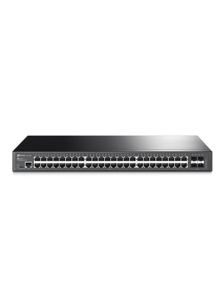 JetStream TL-SG3452 switch Gestionado L2 Gigabit Ethernet (10/100/1000) 1U Negro