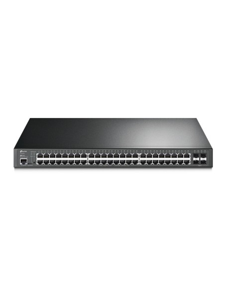 JetStream TL-SG3452P switch Gestionado L2/L3 Gigabit Ethernet (10/100/1000) Energía sobre Ethernet (PoE) 1U Negro