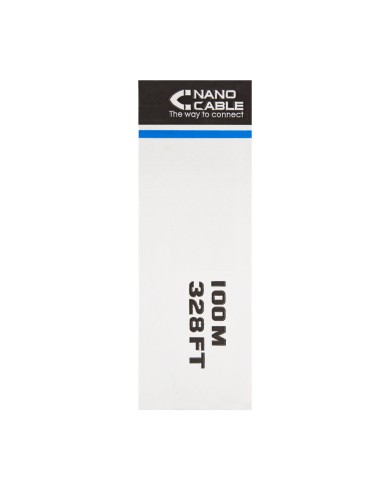 CABLE RED RJ45 CAT.5E FTP RIGIDO AWG24, 100 M