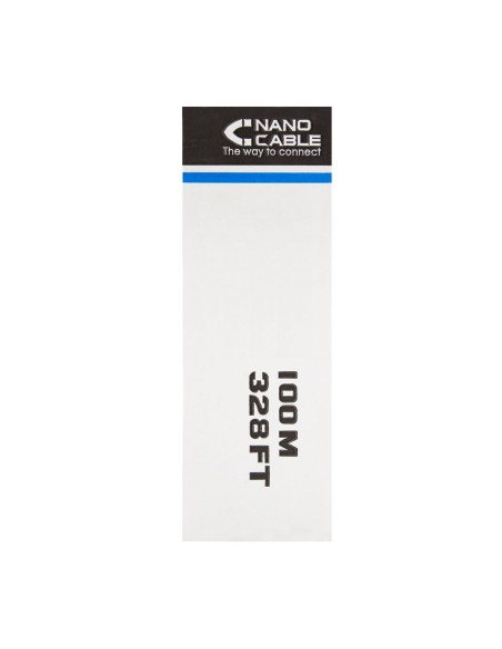 CABLE RED RJ45 CAT.5E FTP RIGIDO AWG24, 100 M