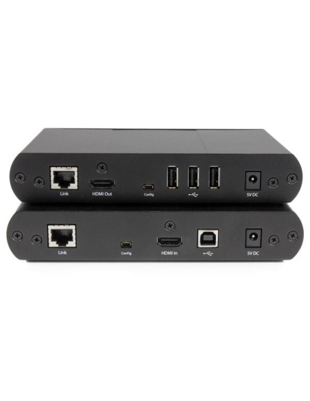Extensor de Consola KVM HDMI USB por Cable Cat5e / Cat6 con Vídeo 1080p HD Sin Comprimir - 100m Extensor de Consola KVM HDMI USB por Cable Cat5e / Cat6 con Vídeo 1080p HD Sin Comprimir - 100m