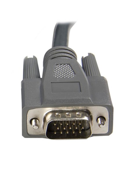 Cable KVM USB VGA 2 en 1 Ultra Delgado - 1,8m