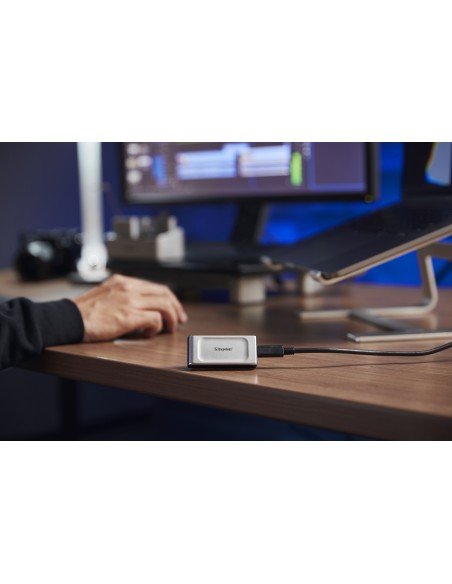 XS2000 2 TB Negro, Plata