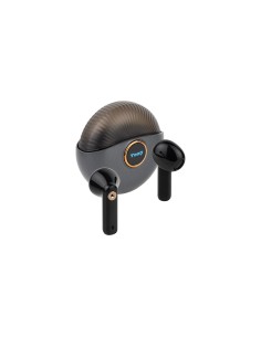 Snail Auriculares Inalámbricos + Micrófono Bluetooth con Estuche de Carga, Gris/Negros