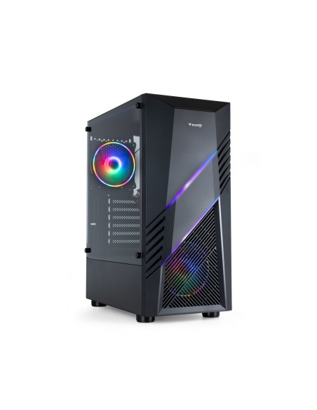 Caja Semitorre Gaming TQGCC102-B BIOHAZARD Negra