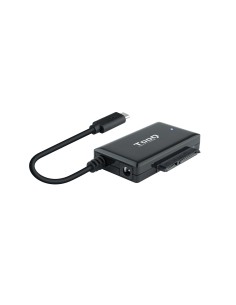 TQHDA-02C base de conexión para disco duro USB 3.2 Gen 1 (3.1 Gen 1) Type-C Negro