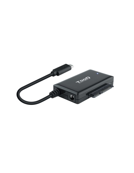 TQHDA-02C base de conexión para disco duro USB 3.2 Gen 1 (3.1 Gen 1) Type-C Negro