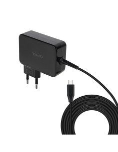 Cargador de portátil GAN USB-C PD3.0 90W, Negro