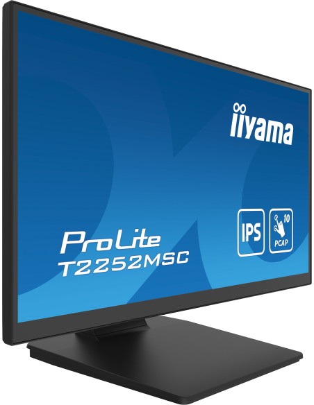 ProLite T2252MSC-B2 pantalla para PC 54,6 cm (21.5") 1920 x 1080 Pixeles Full HD LCD Pantalla táctil Negro