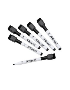 PACK 6 MINI ROTULADORES PIZARRA BLANCA NOBO 2104184