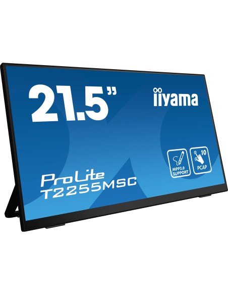 ProLite T2255MSC-B1 pantalla para PC 54,6 cm (21.5") 1920 x 1080 Pixeles Full HD LCD Pantalla táctil Negro