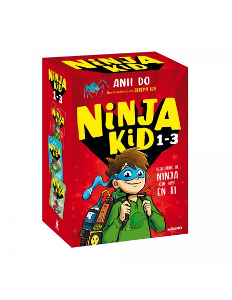 Estuche Ninja Kid 1 2 3