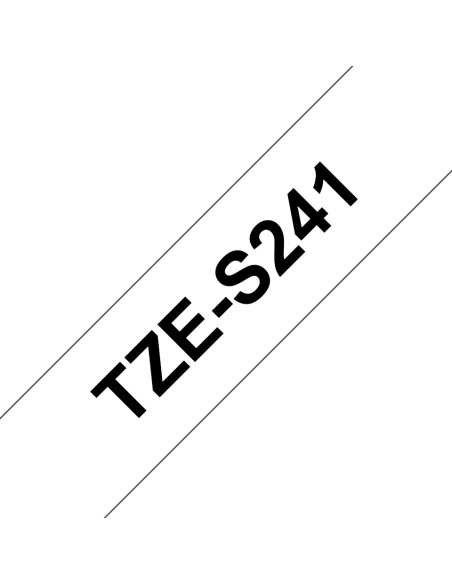 TZE-S241 cinta para impresora de etiquetas Negro sobre blanco TZ