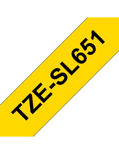 TZE-SL651 cinta para impresora Negro