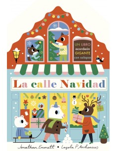 La calle Navidad Libro acordeon