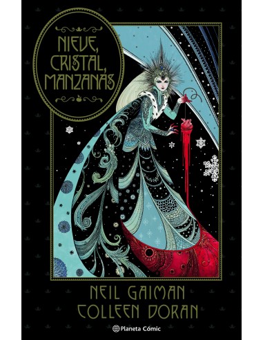 Nieve cristal manzanas