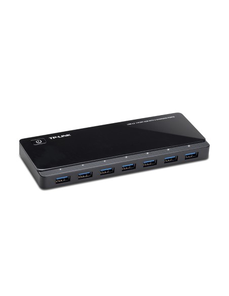UH720 hub de interfaz USB 3.2 Gen 1 (3.1 Gen 1) Micro-B 5000 Mbit/s Negro