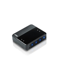 Switch de periféricos USB 3.2 Gen1 de 4 x 4 puertos