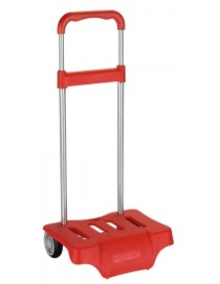 Carro portamochilas plegable 605 rojo safta