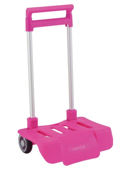 Carro portamochilas plegable 605 fucsia safta