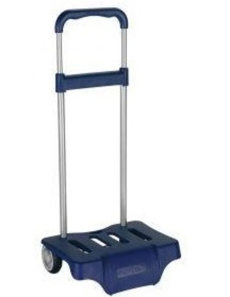 Carro portamochilas plegable 605 azul marino safta