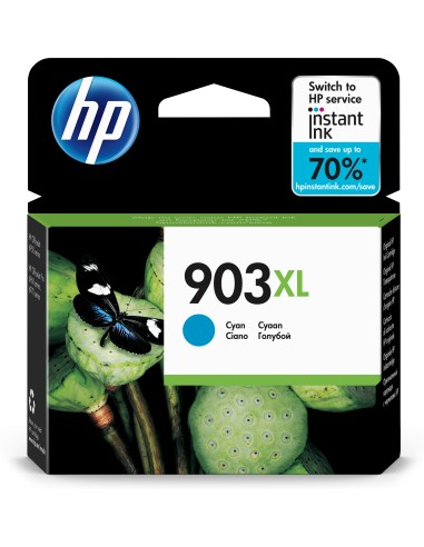 Cartucho de tinta Original 903XL cian de alto rendimiento