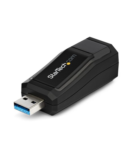 Adaptador Tarjeta de Red Externa NIC USB 3.0 a 1 Puerto Gigabit Ethernet 1Gbps RJ45 USB A Sin Dongle