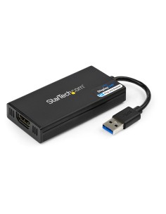 Adaptador Gráfico Externo USB 3.0 a HDMI - UltraHD 4K 30Hz - Certificado DisplayLink - Conversor USB-A a HDMI para Monitor - Tar