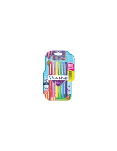 Flair rotulador Medio Multicolor 6 pieza(s)