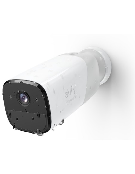 Camaras de Vigilancia eufyCam 2 Pro, 2K Cámara IP Exterior, 365 días de batería, Compatible con HomeKit, protección IP67, visió