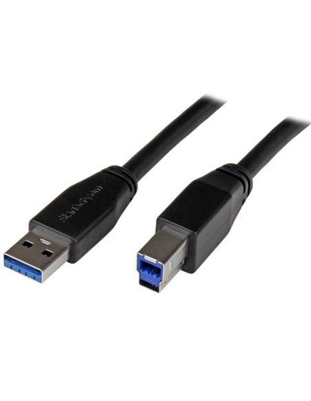 Cable Activo USB 3.0 SuperSpeed de 5 metros - A Macho a B Macho