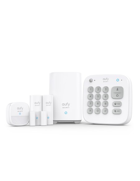 Security 5 piezas Smart Home Set, sistema de seguridad inteligente para el hogar, con cerradura de puerta, sensor de movimiento