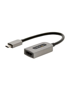 Adaptador USB C a HDMI de Vídeo 4K 60Hz - HDR10 - Conversor Tipo Llave USB Tipo C a HDMI 2.0b Dongle - Convertidor USBC con Modo