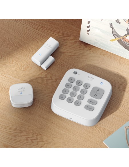 Security 5 piezas Smart Home Set, sistema de seguridad inteligente para el hogar, con cerradura de puerta, sensor de movimiento