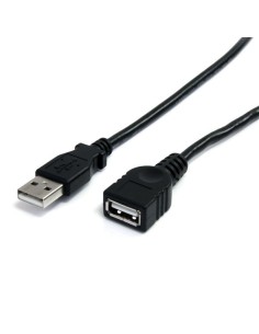Cable de 91cm de Extensión USB 2.0 - Alargador USB A Macho a Hembra - Extensor