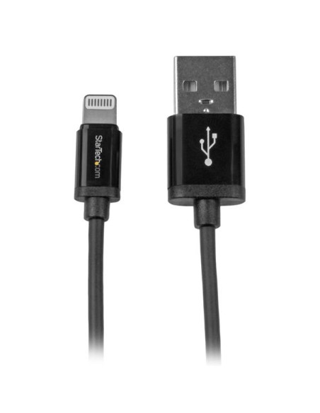 Cable Lightning a USB de 1m - Cable Cargador para iPhone / iPad / iPod - Cable de Carga Rápida - Certificación MFi de Apple - Ne