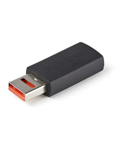 Adaptador Bloqueador USB de Datos  Adaptador USB Macho a Hembra de Carga Solamente  Sin Datos - Solo de Carga para Tablet o Te