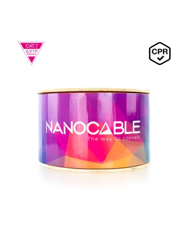 Cable de Red CAT.7 LSZH SFTP PIMF AWG23, Naranja, 305m