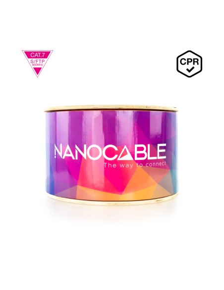 Cable de Red CAT.7 LSZH SFTP PIMF AWG23, Naranja, 305m