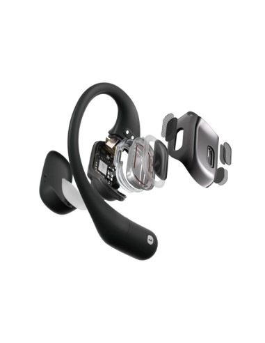 OpenFit Auriculares Inalámbrico gancho de oreja Llamadas/Música/Deporte/Uso diario Bluetooth Negro