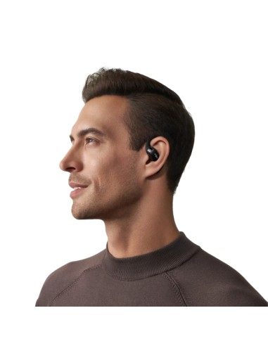 OpenFit Auriculares Inalámbrico gancho de oreja Llamadas/Música/Deporte/Uso diario Bluetooth Negro